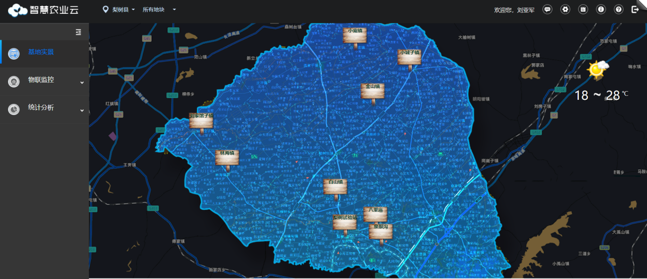 耕地质量监测系统平台中的物联网监控