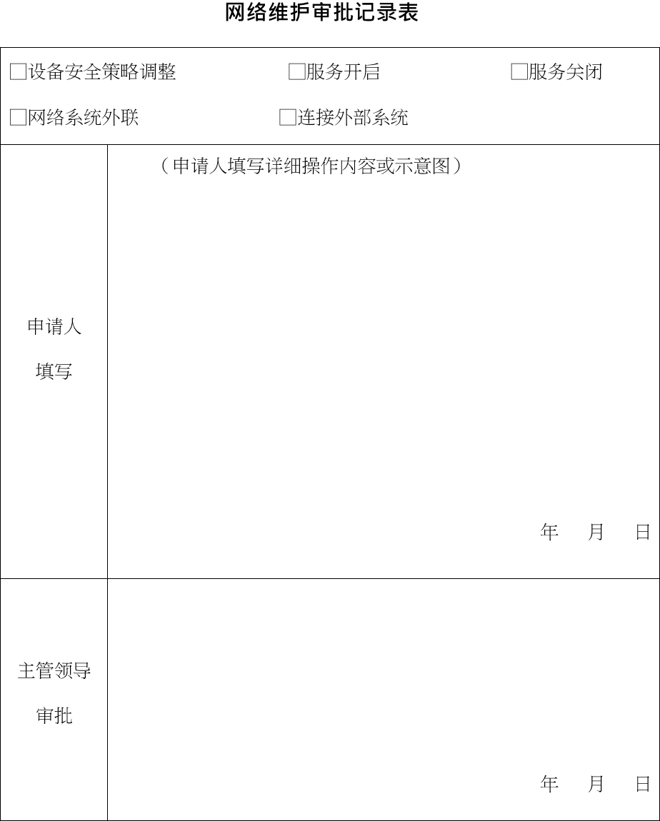 网络安全管理制度