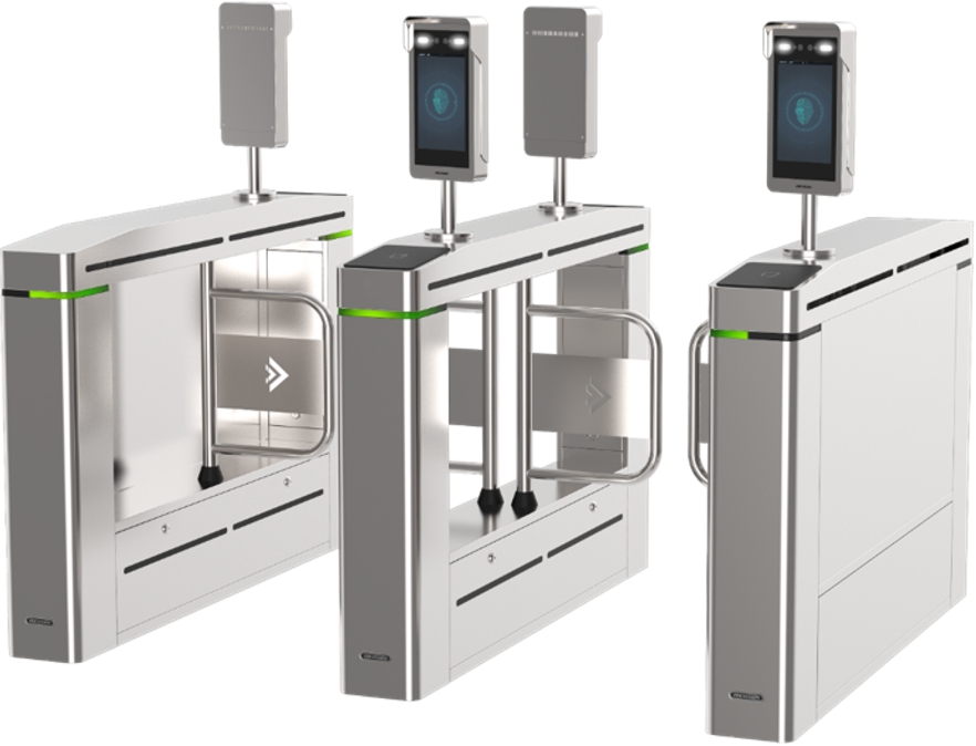 人员通道系统的组成部分和基本功能（人脸门禁）