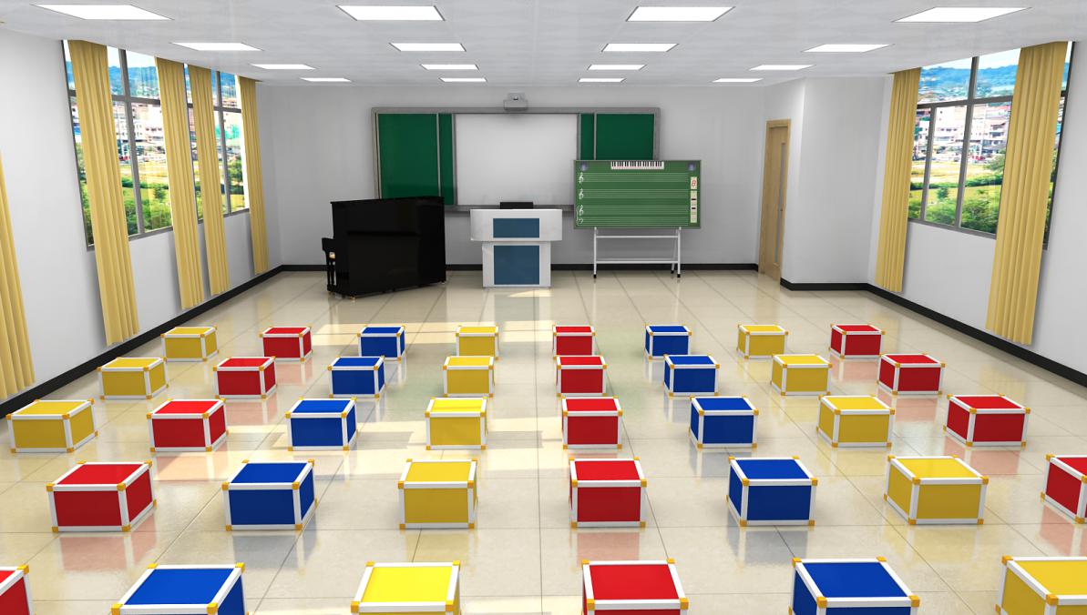 音乐合唱室参考效果图