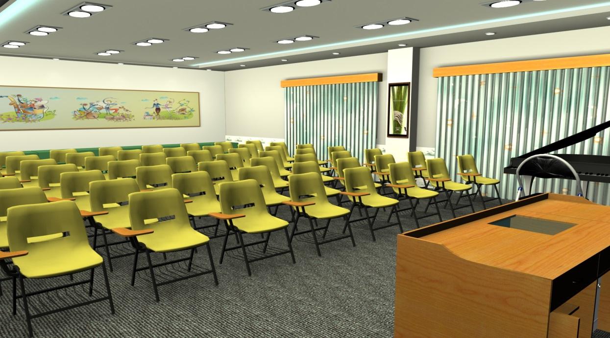 音乐欣赏室参考效果图