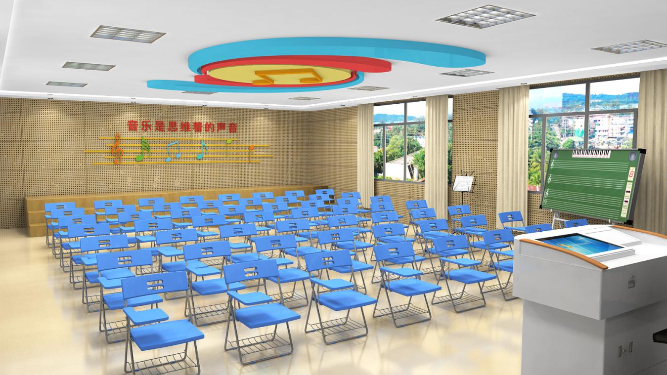 音乐欣赏室参考效果图