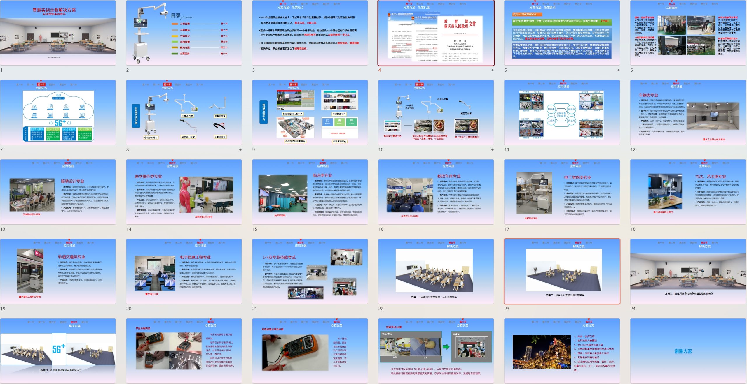 智慧移动实训示教解决方案（职校移动示教功能简介）