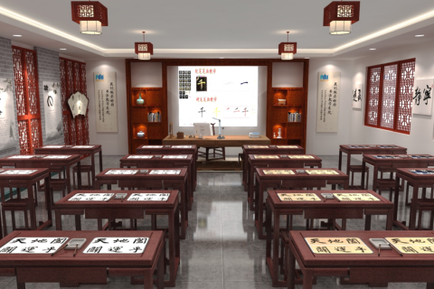 三笔字书法临摹教室解决方案（粉笔、钢笔、毛笔书法教室）