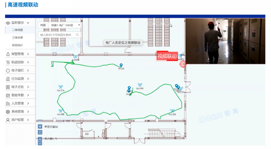 定位系统视频联动功能