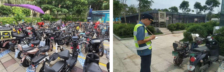 基于 RFID 技术的电动自行车社区管理系统的应用场景