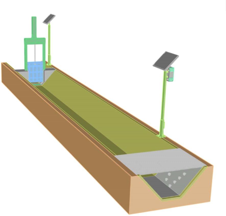 灌区量测水设施项目中的智能测控闸门介绍（智慧农业）