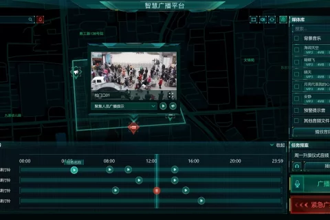 园区网络广播系统解决方案（海康智慧公共广播系统）