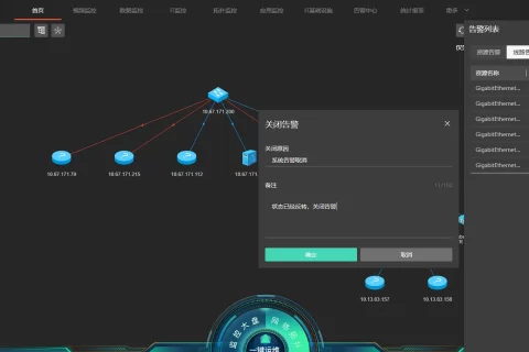 海康威视综合安防集成系统网络拓扑监控系统功能说明