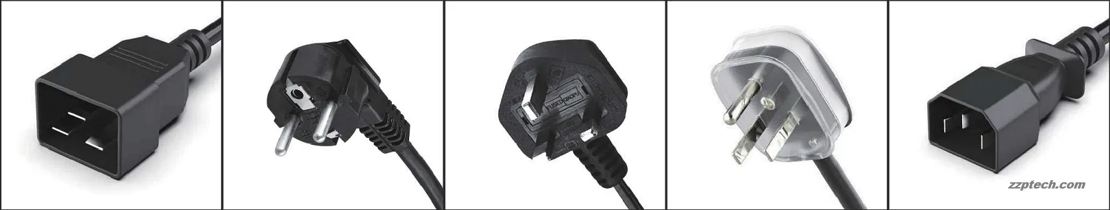 不同标准插头类型解析：从中国国标到 IT 行业通用插头