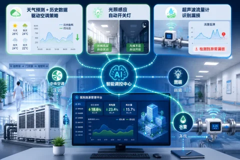 医院能源管理平台方案：能耗监测分析与智能节能