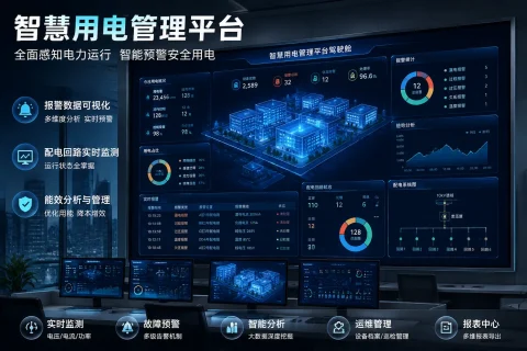智慧用电安全管理平台功能详解（安全监管与能源管理）