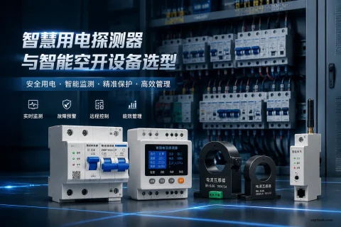 智慧用电探测器与智能空开选型指南（智能断路器）