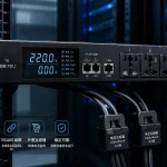 机柜智能 PDU 1U485,支持电压电流监测