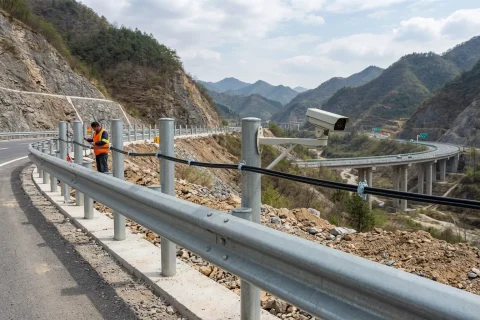 高速公路振动光缆预警系统：边坡、桥梁与紧急避险车道监测